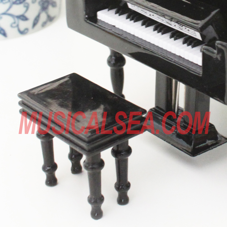 mini piano music box